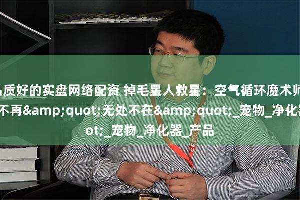 品质好的实盘网络配资 掉毛星人救星：空气循环魔术师，让猫毛不再&quot;无处不在&quot;_宠物_净化器_产品