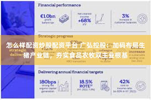 怎么样配资炒股配资平台 广弘控股：加码布局生猪产业链，夯实食品农牧双主业根基