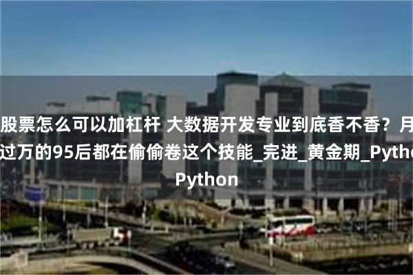 股票怎么可以加杠杆 大数据开发专业到底香不香？月薪过万的95后都在偷偷卷这个技能_完进_黄金期_Python