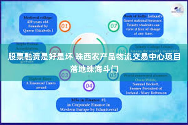股票融资是好是坏 珠西农产品物流交易中心项目落地珠海斗门