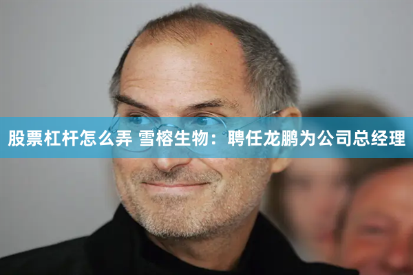 股票杠杆怎么弄 雪榕生物：聘任龙鹏为公司总经理